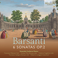 Barsanti: 6 Sonatas Op.2